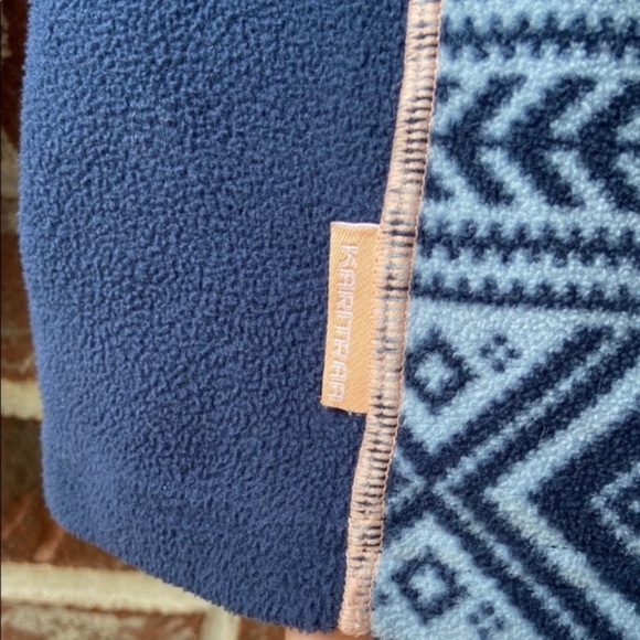 Kari Traa Blue and Pink Patterned Ski Jacket - Picture 3 of 7